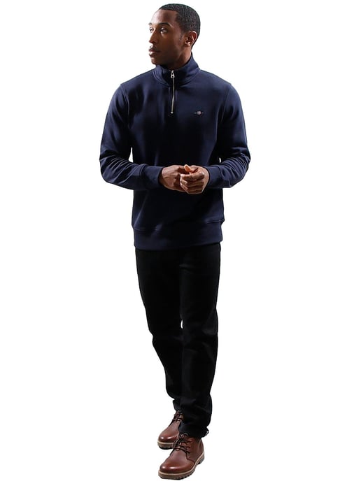 Gant | Sudadera con media cremallera Shield para hombre - Image 4