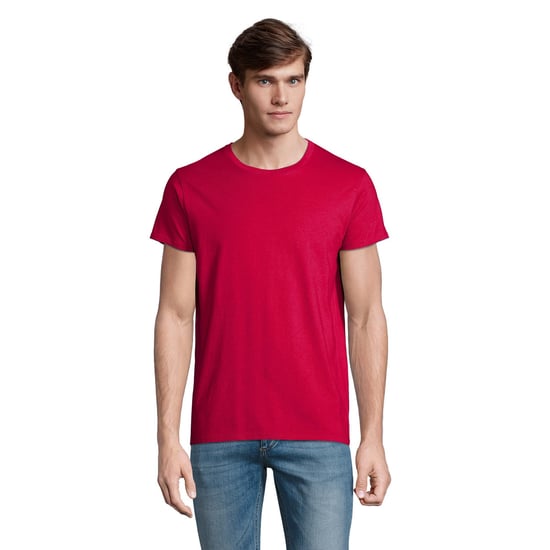 SOLS Mens Crusader Organic T-Shirt (Fuchsia) - Image 4