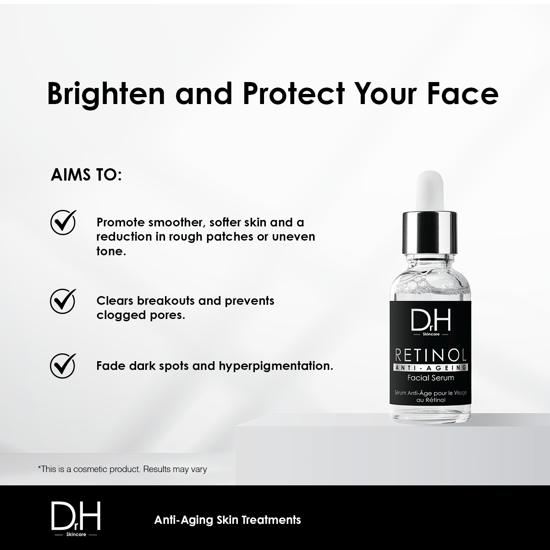 Dr H Serum Facial Antiedad Retinol 30ml - Image 4