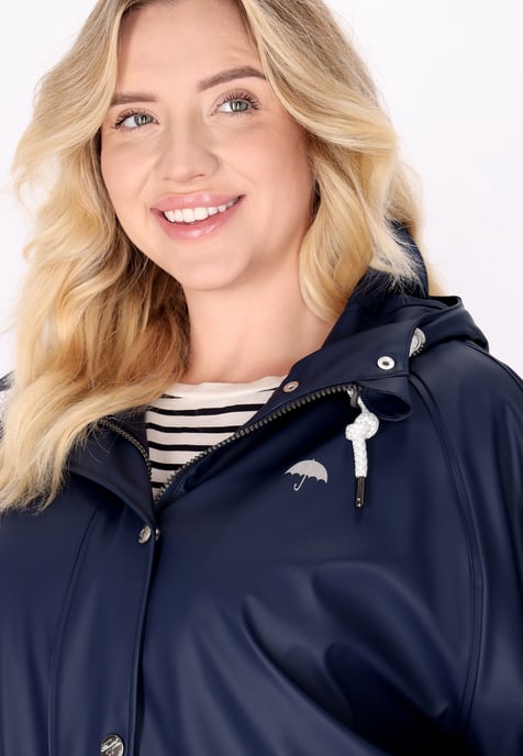 Schmuddelwedda raincoat women marine - Image 5