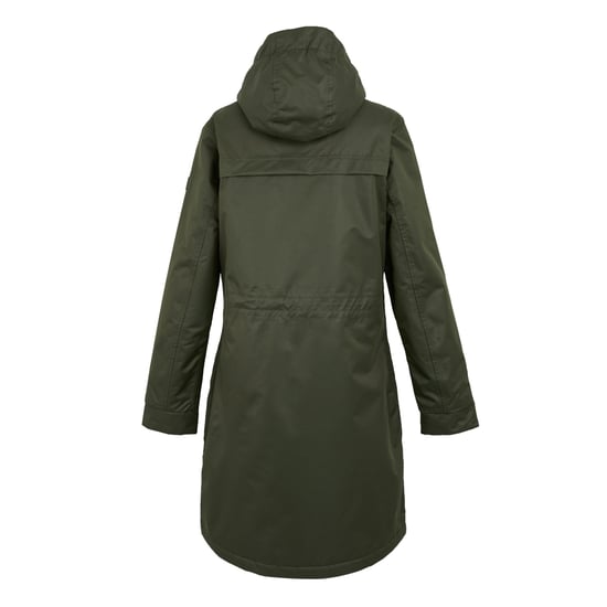 Regatta Womens/Ladies Romine II Waterproof Jacket (Dark Khaki/Black) - Image 2