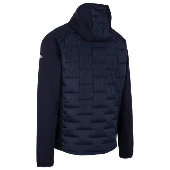 Trespass Mens Heber Hybrid Hoodie (Navy) - Image 2