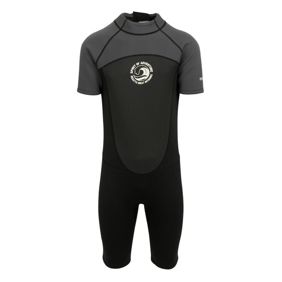 Regatta Mens Shorty Wetsuit (Black/Dark Grey/White)