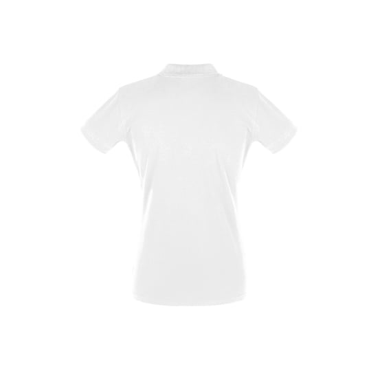 SOLS Womens/Ladies Perfect Pique Short Sleeve Polo Shirt (White) - Image 2
