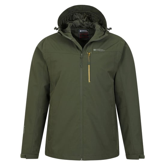 Mountain Warehouse Mens Brisk Extreme Waterproof Jacket (Green) - Image 4