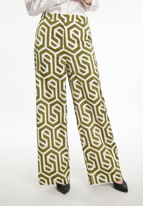 Dreimaster fabric trousers women - Image 3