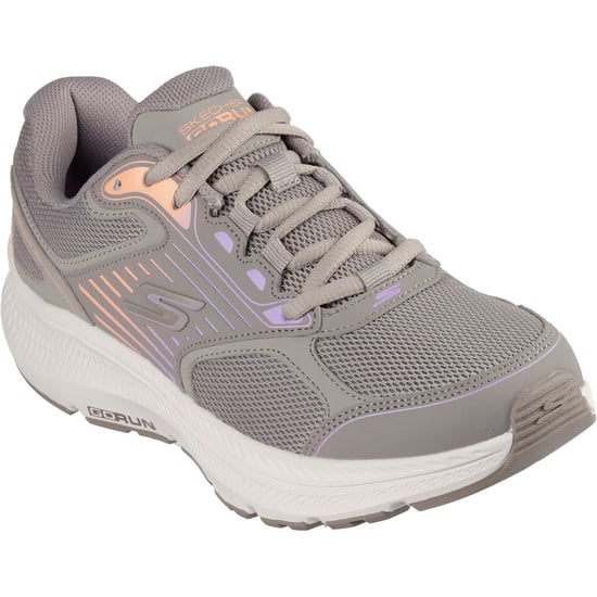 Skechers GO RUN Consistent 2.0 Advantage Leather Women's Taupe/Multi Trainers - Image 1
