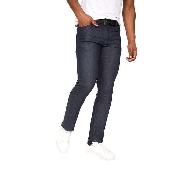 Crosshatch Mens Cadman Straight Jeans (Raw Wash) - Image 3