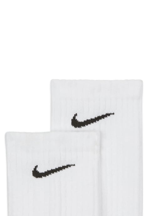 Calcetines de entrenamiento Nike Everyday Cushion Crew 3 pares en blanco - Image 4