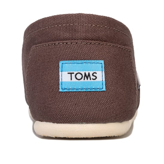 Men's Toms Classics Canvas Pumps in Grey - Image 6