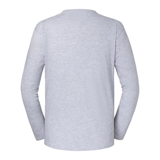 Fruit of the Loom Mens Iconic Premium Long-Sleeved T-Shirt (Heather Grey) - Image 2