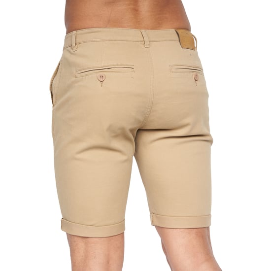 Crosshatch Mens Sinwood Chino Shorts (Sand) - Image 5