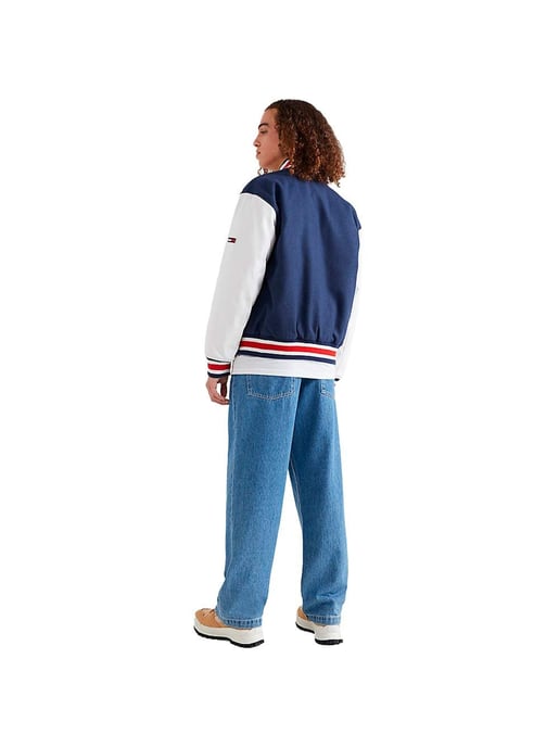 Cazadora casual de hombre Tommy Jeans estilo baseball college - Image 4