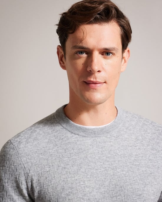 Sudadera de punto de manga larga Ted Baker Loung para hombre - Image 2