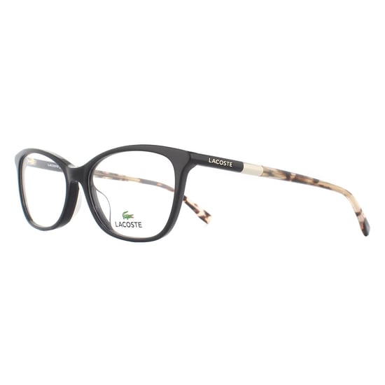 Lacoste Cats Eye Black and Havana Womens  Glasses Frames