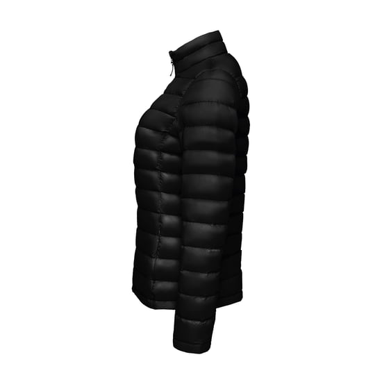 SOLS Womens/Ladies Wilson Lightweight Padded Jacket (Black) - Image 3
