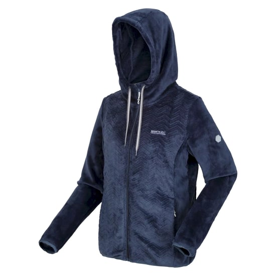 Regatta Womens/Ladies Julissa II Fluffy Full Zip Fleece Jacket (Dark Denim)