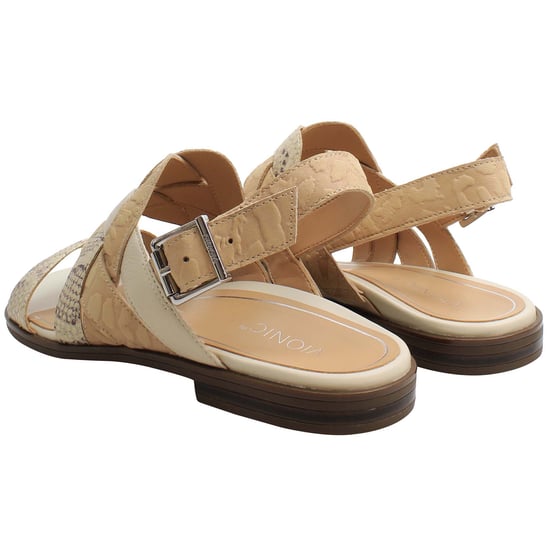 Vionic Kendra Snake Womens Beige Sandals - Image 4