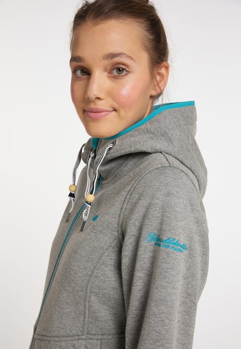 Schmuddelwedda functional jacket women Grey melange - Image 5