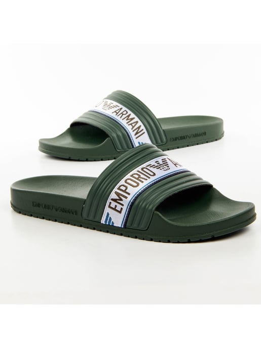 Zuecos con águila para hombre de Emporio Armani - Image 2