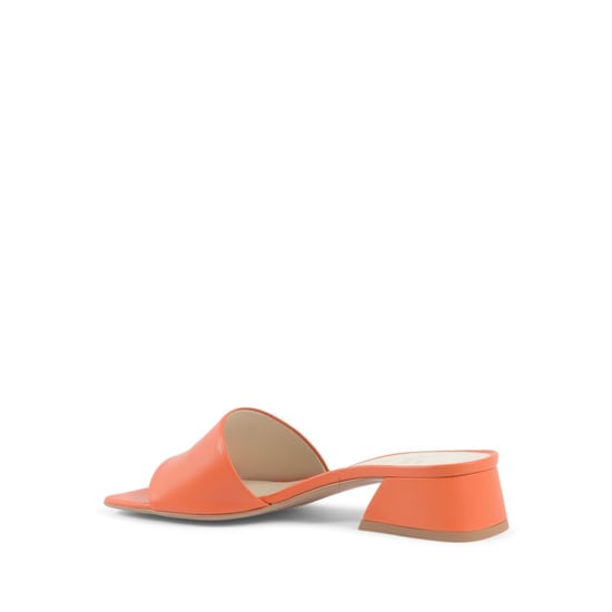 19V69 Italia Sandalia de Mujer Naranja NEPER NAPPA ARANCIO - Image 3