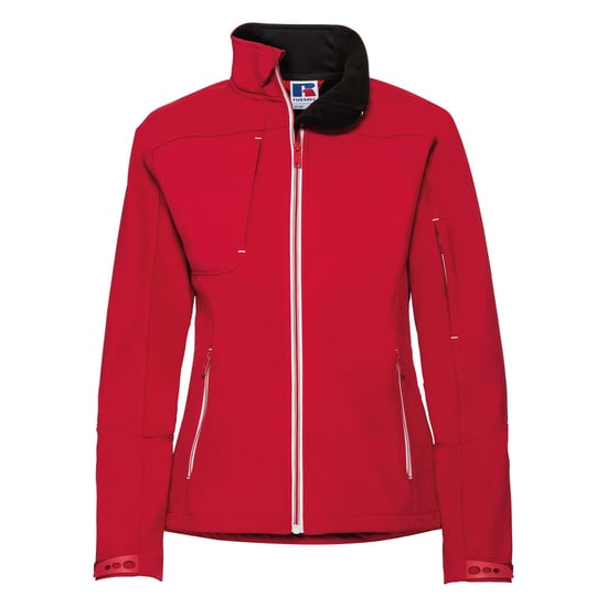Russell Women/Ladies Bionic Softshell Jacket (Classic Red) - Image 1