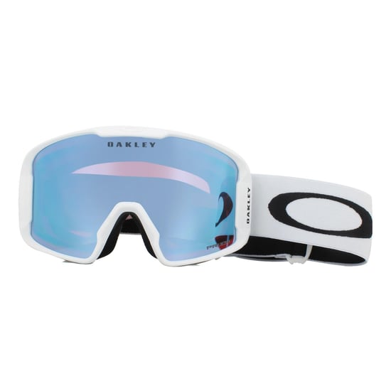 Gafas de esquí Oakley Line Miner OO7070-73 Blanco mate Prizm Snow Sapphire Iridium - Image 2
