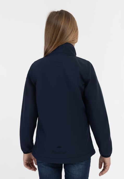 Schmuddelwedda softshell jacket Girls marine - Image 4
