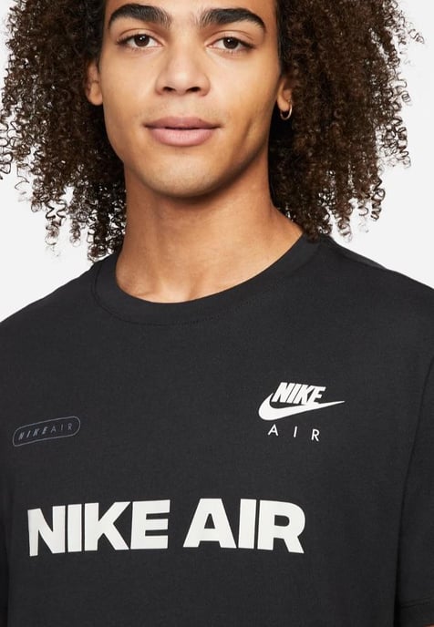 Camiseta Nike Air para hombre en negro - Image 3