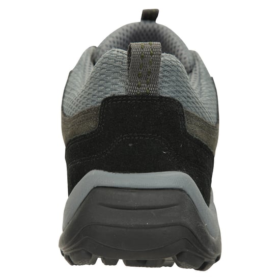 Mountain Warehouse Mens Field Extreme Suede Waterproof Walking Shoes (Grey)