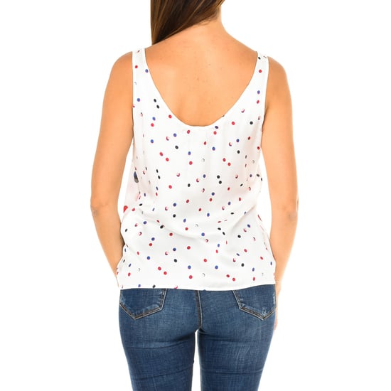 Camiseta sin mangas de cuello redondo para mujer 3Y5H61-5NZNZ - Image 3