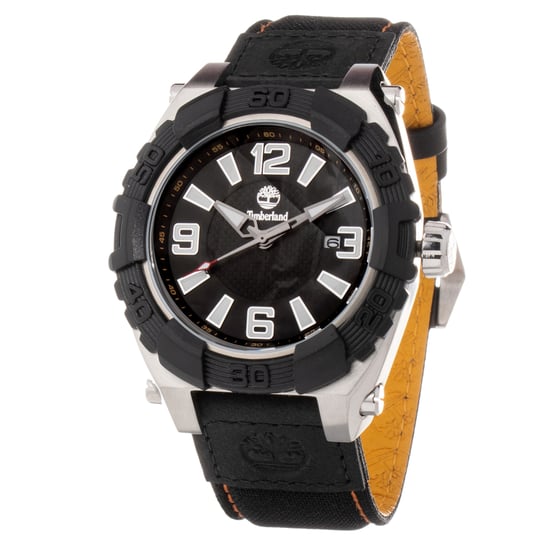 Timberland Mens Watch  Quartz  silver black