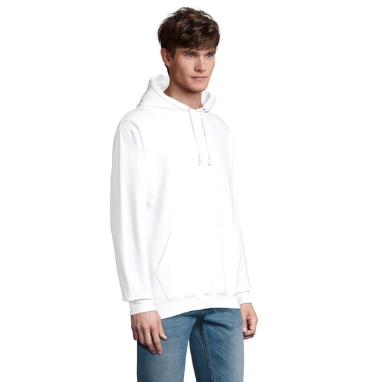 SOLS Unisex Adult Condor Hoodie (White) - Image 3