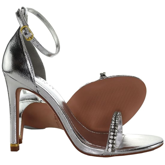 Sandalias plateadas para mujer Helenni Crystal de Ted Baker - Image 3