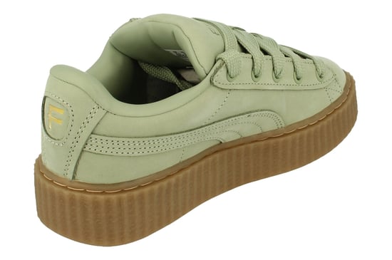 Puma Creeper Phatty Nubuck Unisex Green Trainers - Image 3