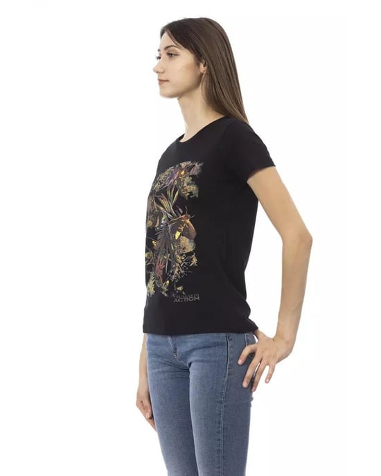 Short Sleeve T-shirt with Front Print
