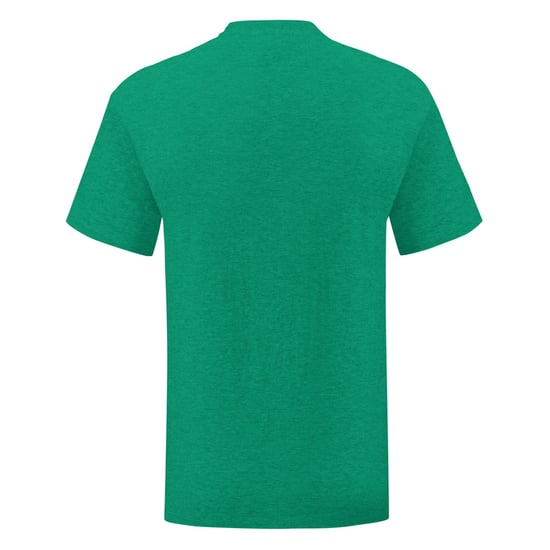 Fruit Of The Loom Mens Iconic T-Shirt (Pack of 5) (Heather Green) - Image 2