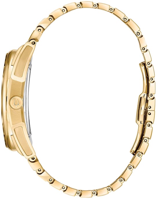 Bulova Curv Women's Gold Watch 97P136 - Image 2
