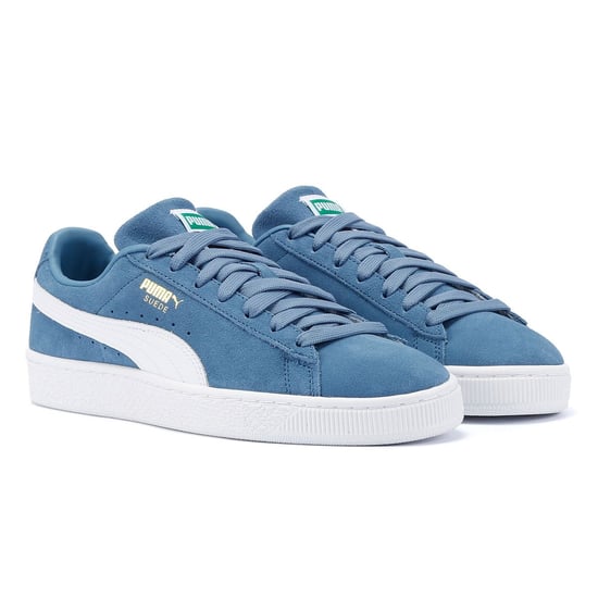 Puma Suede Classic Blue Trainers - Image 1