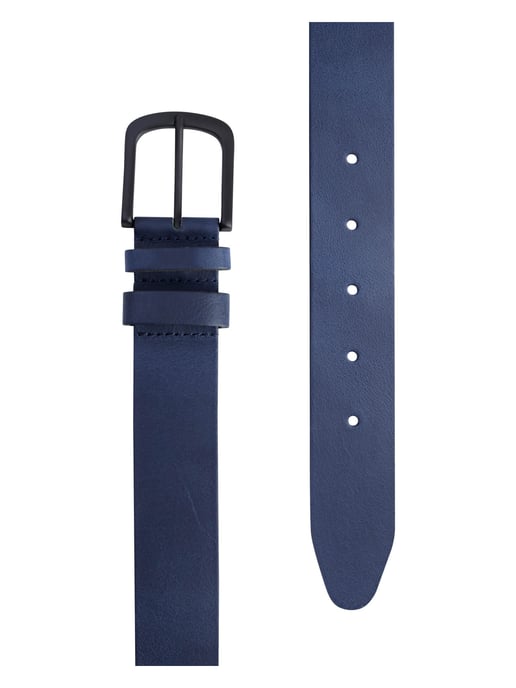 Petrol Industries - Leather belt Men - Navy - Image 2