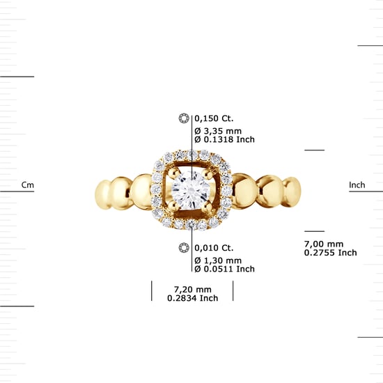 DIADEMA - Ring - Prestige Jewelery - Yellow Gold