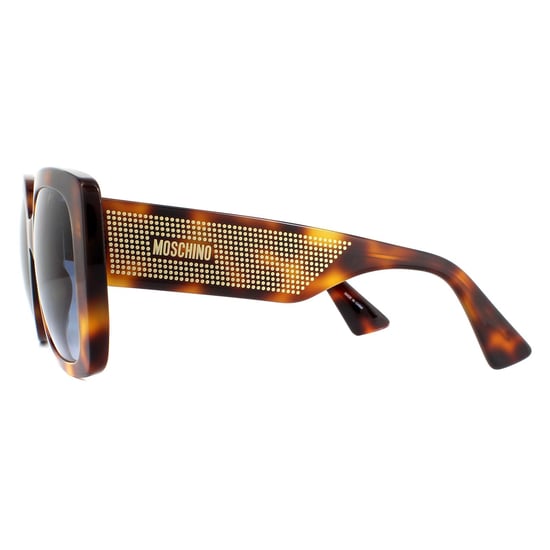 Moschino Sunglasses MOS016/S 086 08 Dark Havana Dark Blue Gradient