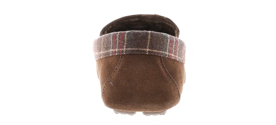 Hush Puppies Zapatillas de Casa para Hombre Moccasin Andreas de Cuero Suede Marrón - Image 4