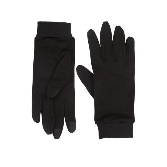 Mountain Warehouse Womens/Ladies Silk Gloves (Black) - Image 1