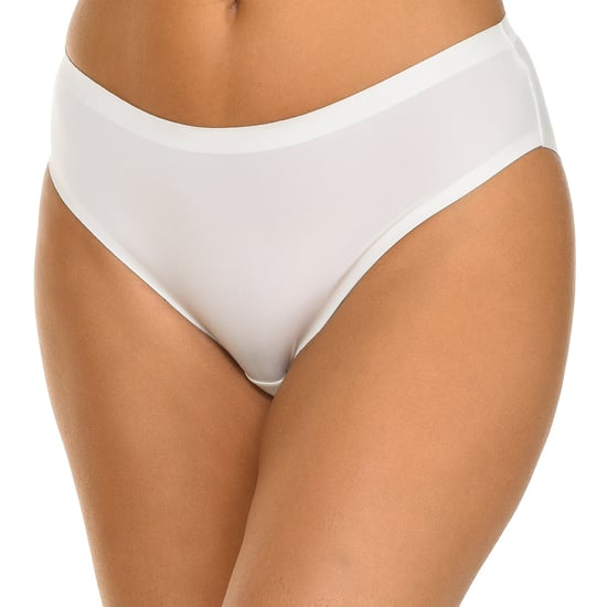Seamless marbled effect panties 007YG women