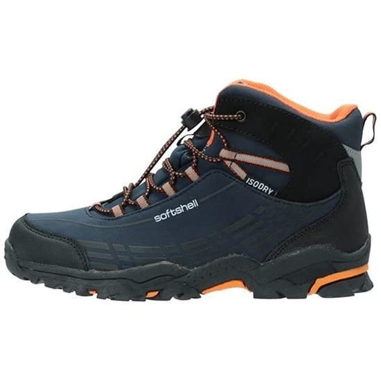 Mountain Warehouse Childrens/Kids Softshell Walking Boots (Blue) - Image 3