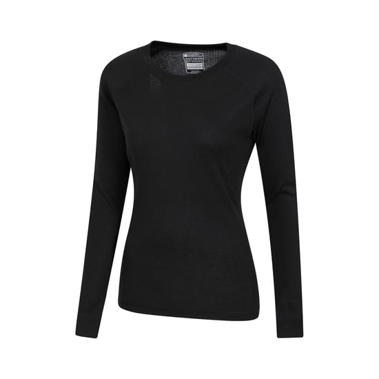 Mountain Warehouse Womens/Ladies Talus Long-Sleeved Top (Black) - Image 3