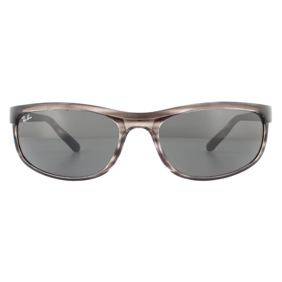 Ray-Ban Sunglasses Predator II RB2027 6430B1 Striped Grey Havana  Dark Grey