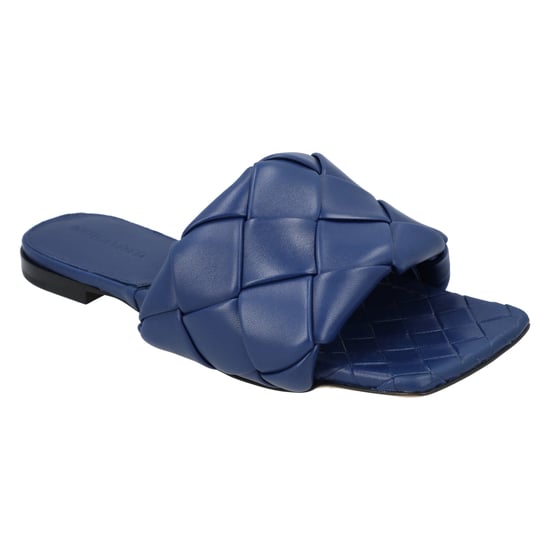 Bottega Veneta Lido Flat Sandal blue - Image 2