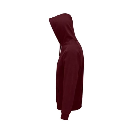 SOLS Unisex Adult Stellar Organic Hoodie (Burgundy) - Image 3